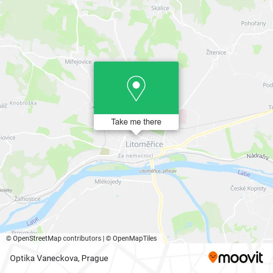 Карта Optika Vaneckova