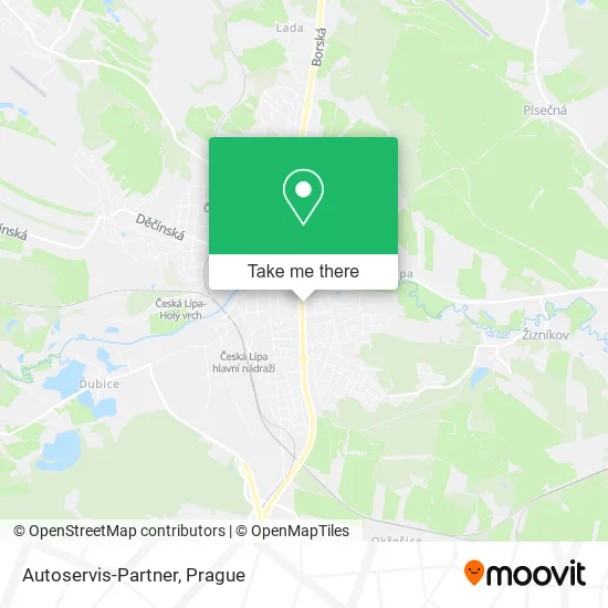 Карта Autoservis-Partner