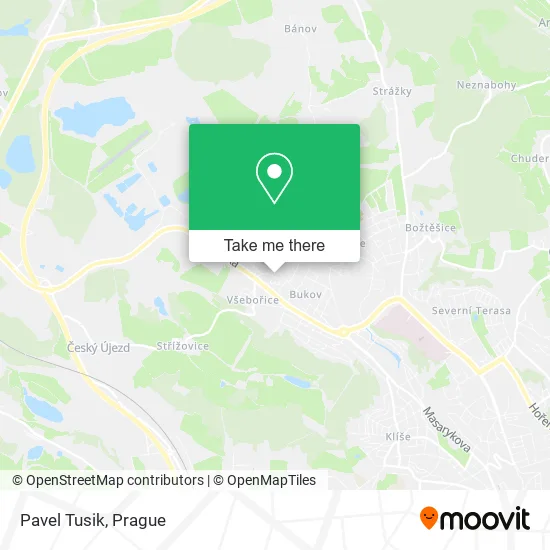 Pavel Tusik map
