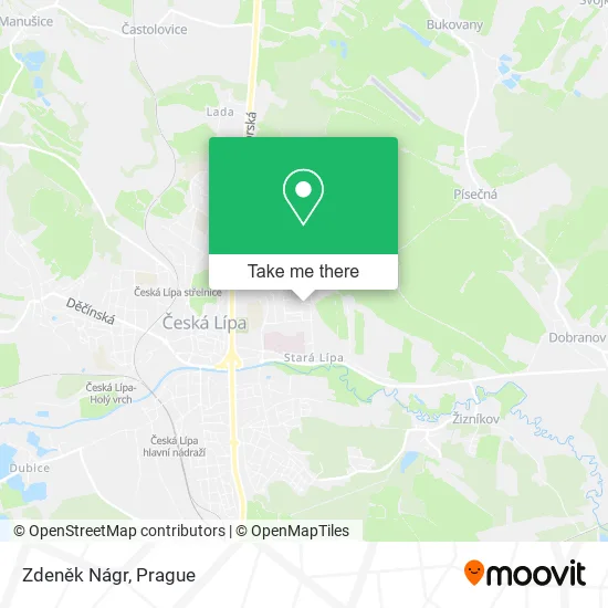 Карта Zdeněk Nágr