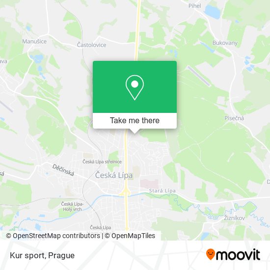 Kur sport map