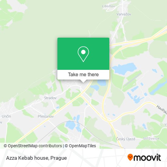 Azza Kebab house map