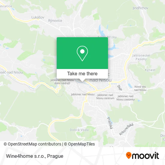 Карта Wine4home s.r.o.