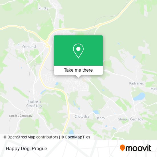 Happy Dog map