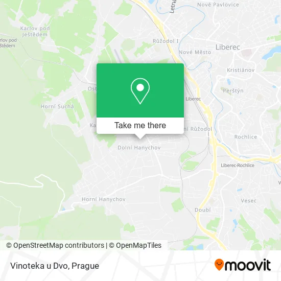 Карта Vinoteka u Dvo