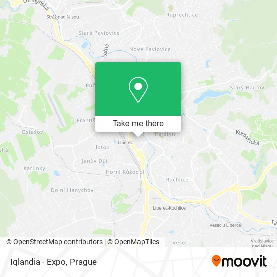 Карта Iqlandia - Expo
