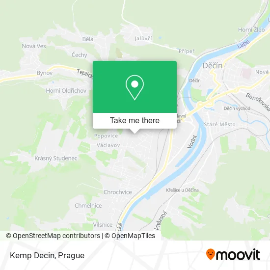 Карта Kemp Decin