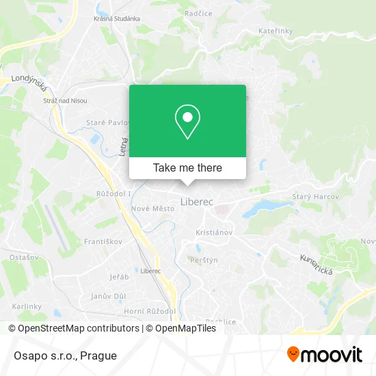 Карта Osapo s.r.o.