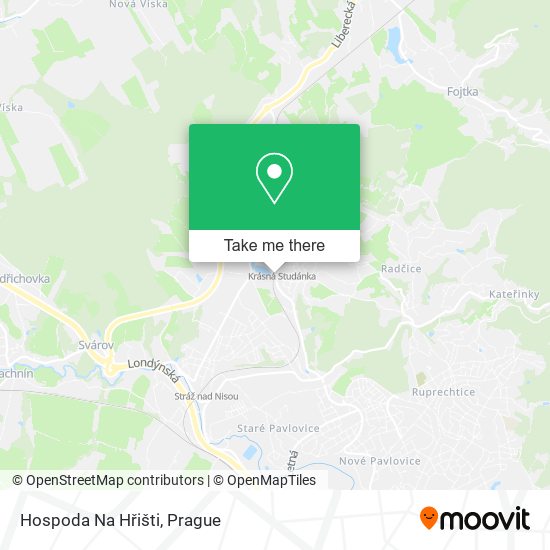 Hospoda Na Hřišti map