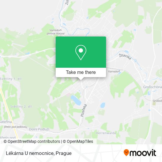 Lékárna U nemocnice map