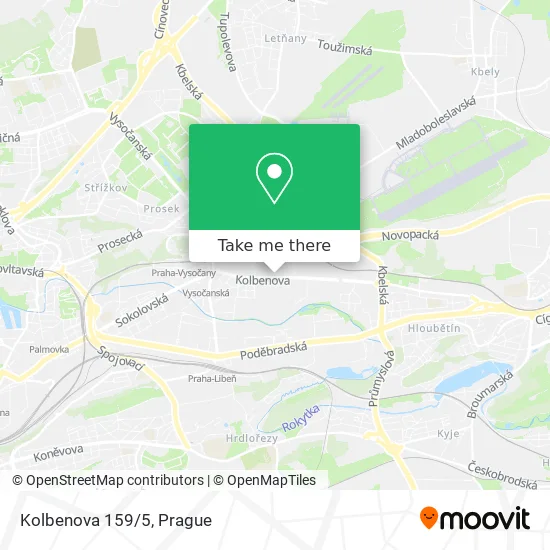 Карта Kolbenova 159/5