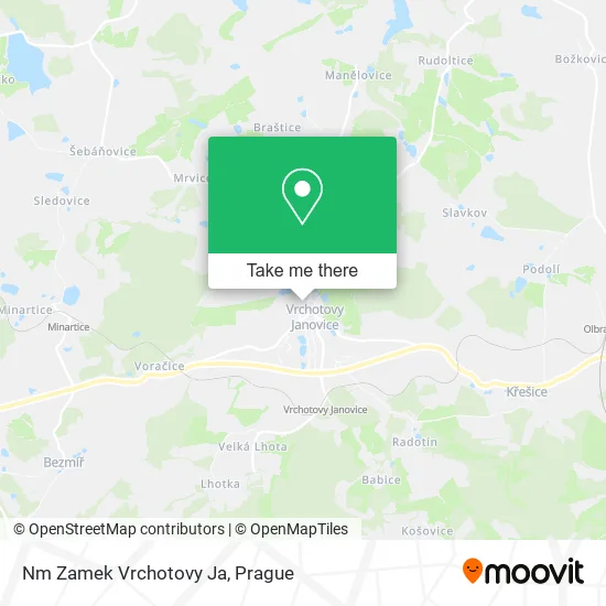 Карта Nm Zamek Vrchotovy Ja