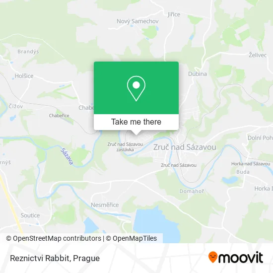 Карта Reznictvi Rabbit