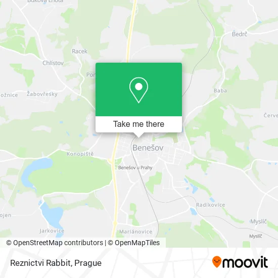 Карта Reznictvi Rabbit