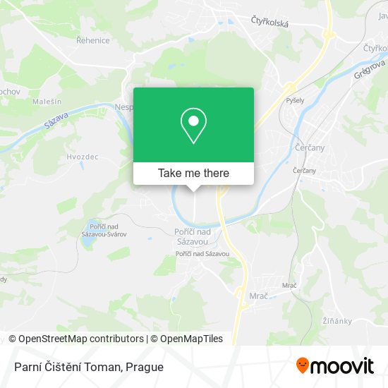 Parní Čištění Toman map