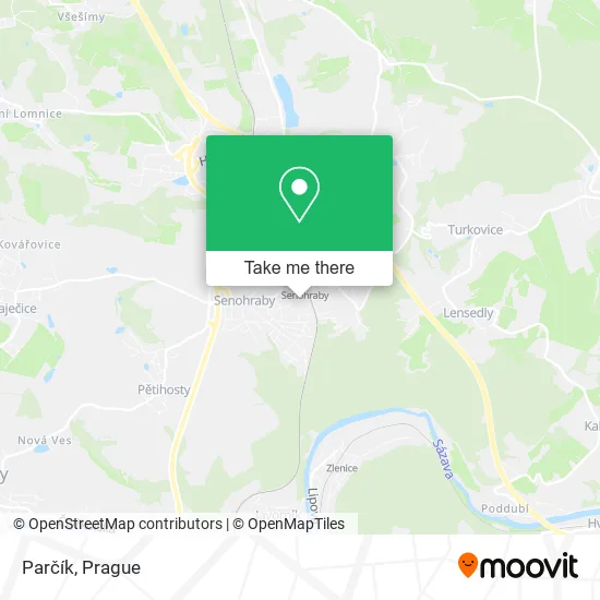 Карта Parčík