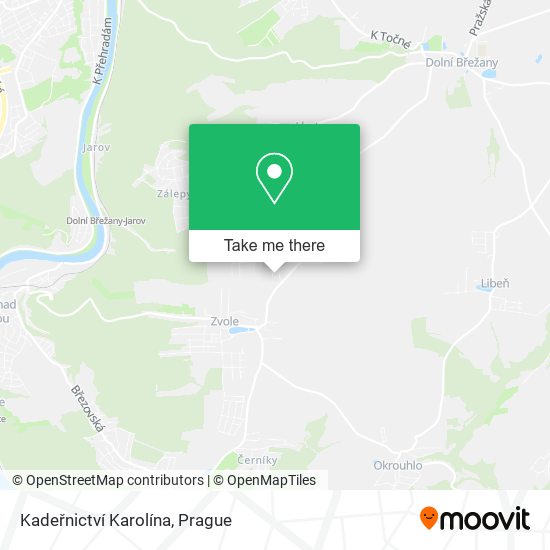 Kadeřnictví Karolína map