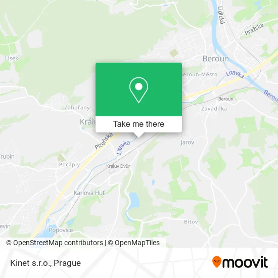 Карта Kinet s.r.o.