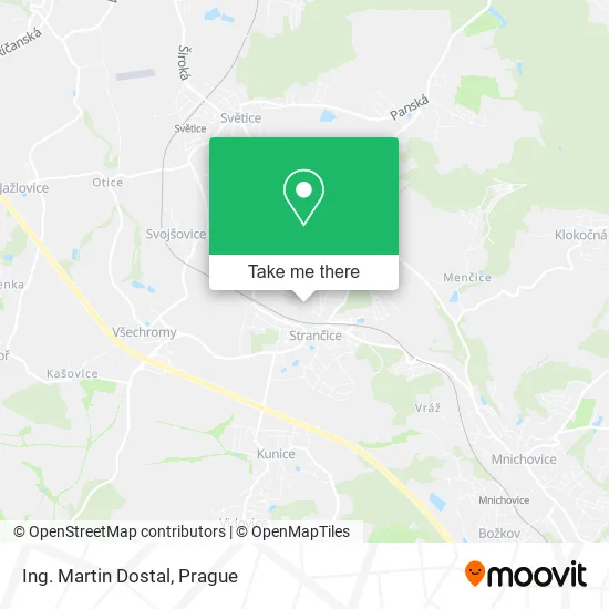 Карта Ing. Martin Dostal