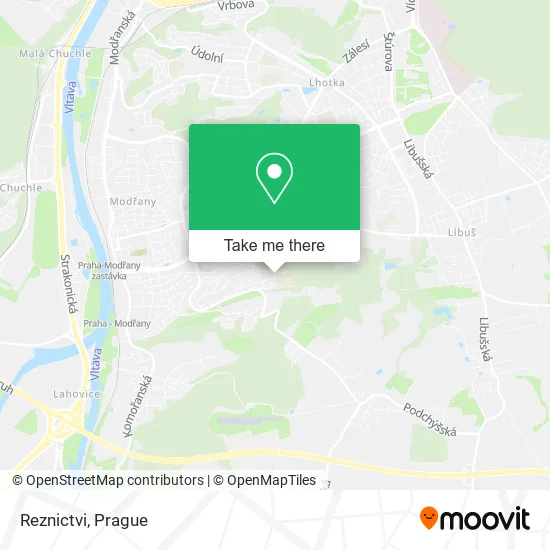 Карта Reznictvi