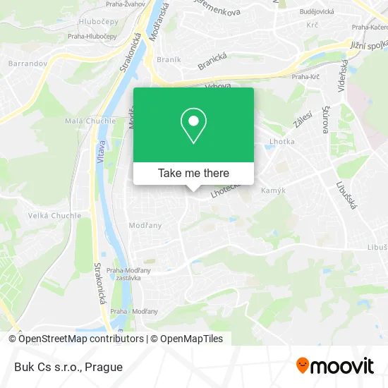 Карта Buk Cs s.r.o.