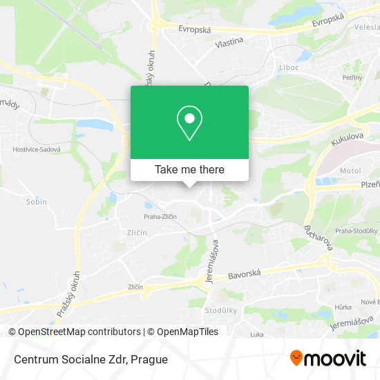 Карта Centrum Socialne Zdr