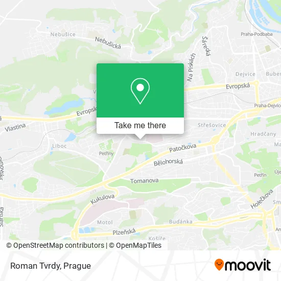 Карта Roman Tvrdy