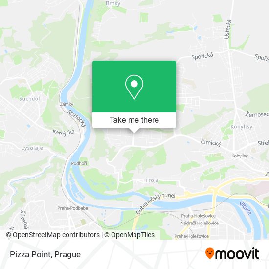 Pizza Point map