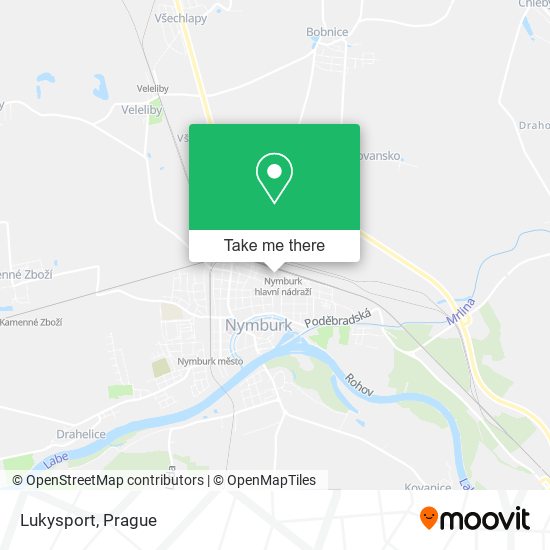 Lukysport map