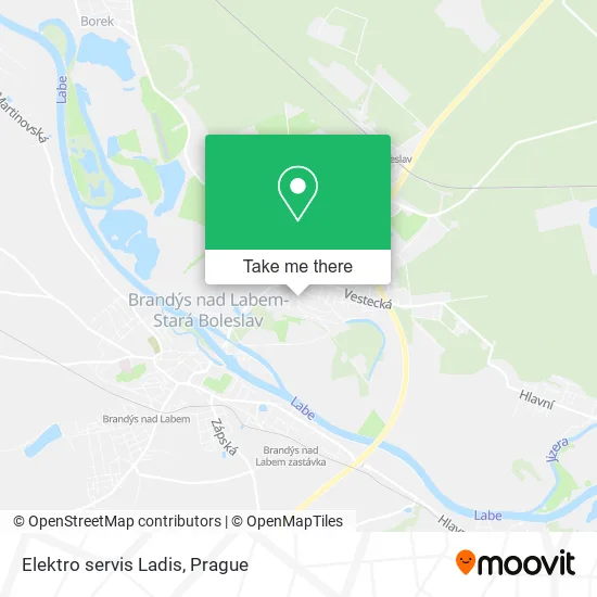 Карта Elektro servis Ladis