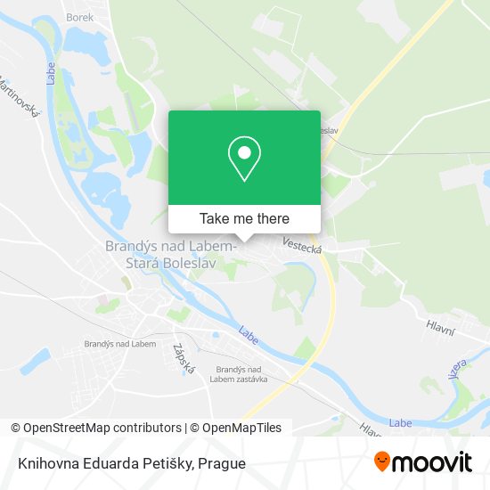Knihovna Eduarda Petišky map