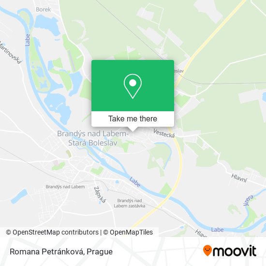 Romana Petránková map
