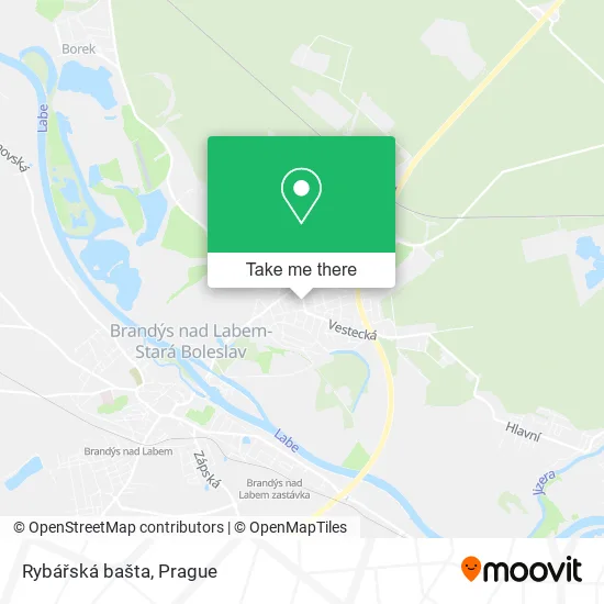 Карта Rybářská bašta