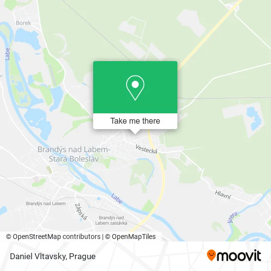 Карта Daniel Vltavsky