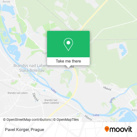 Карта Pavel Korger