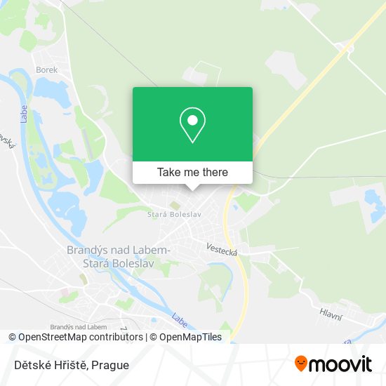 Dětské Hřiště map