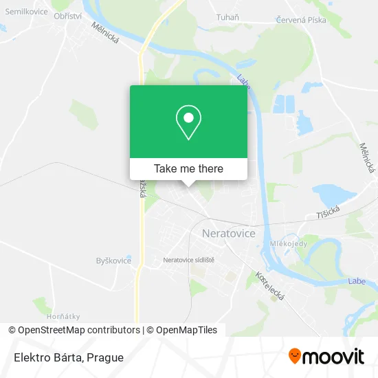 Карта Elektro Bárta