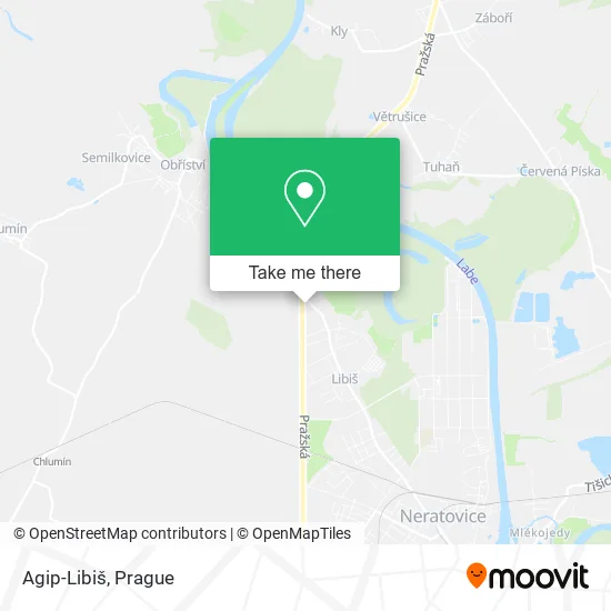 Карта Agip-Libiš