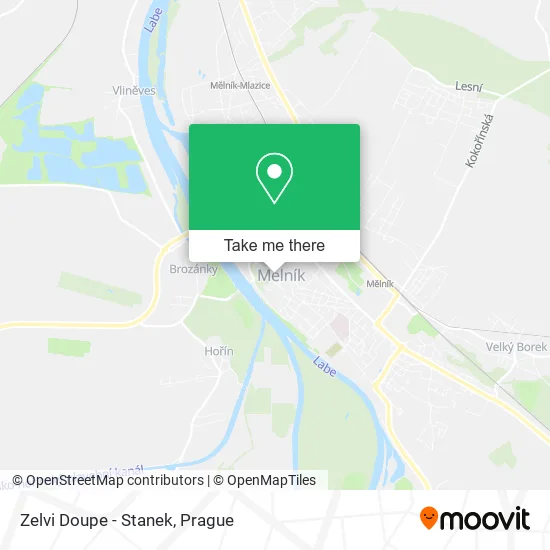 Карта Zelvi Doupe - Stanek