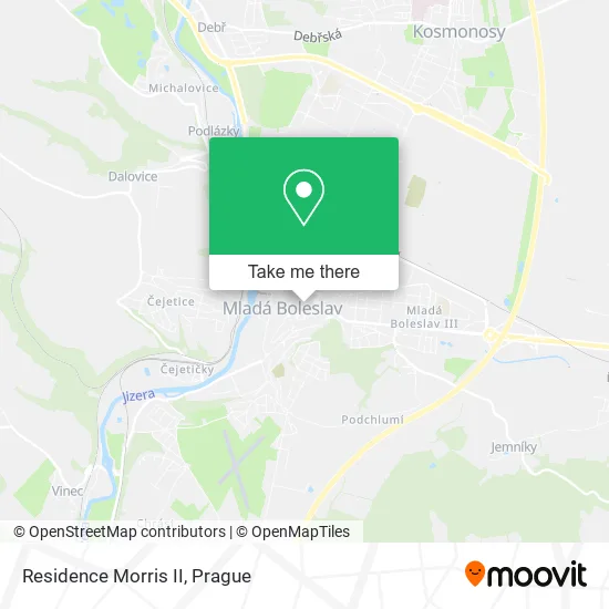 Карта Residence Morris II