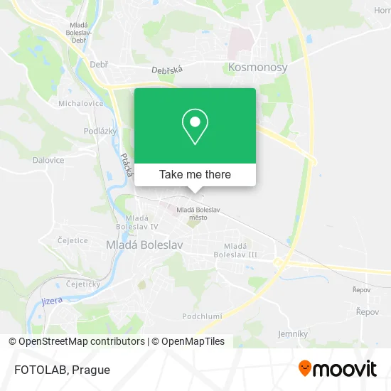 FOTOLAB map