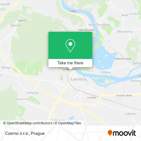 Карта Czerno s.r.o.