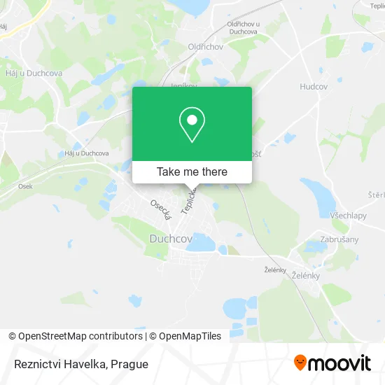 Карта Reznictvi Havelka