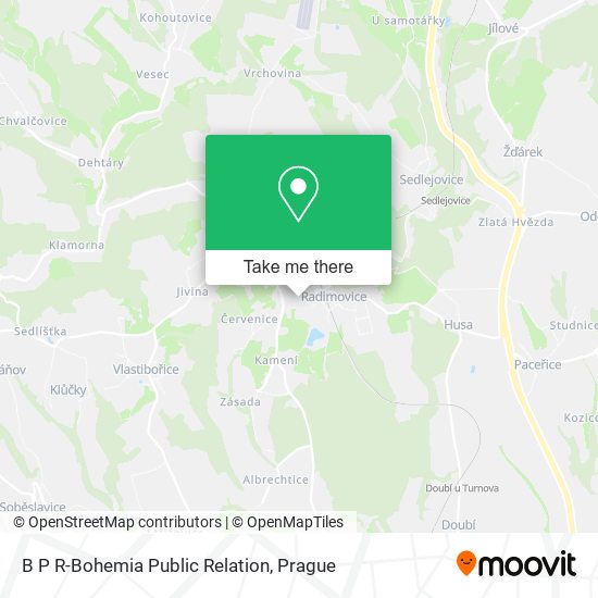 B P R-Bohemia Public Relation map