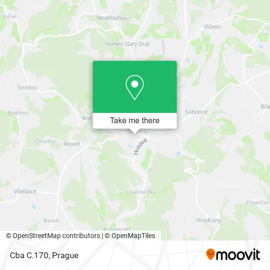 Карта Cba C.170