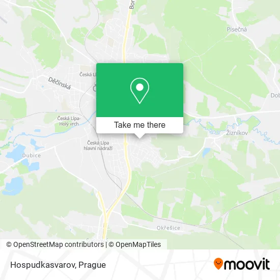 Карта Hospudkasvarov