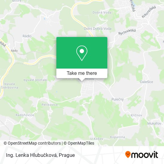 Ing. Lenka Hlubučková map