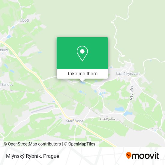 Mlýnský Rybník map