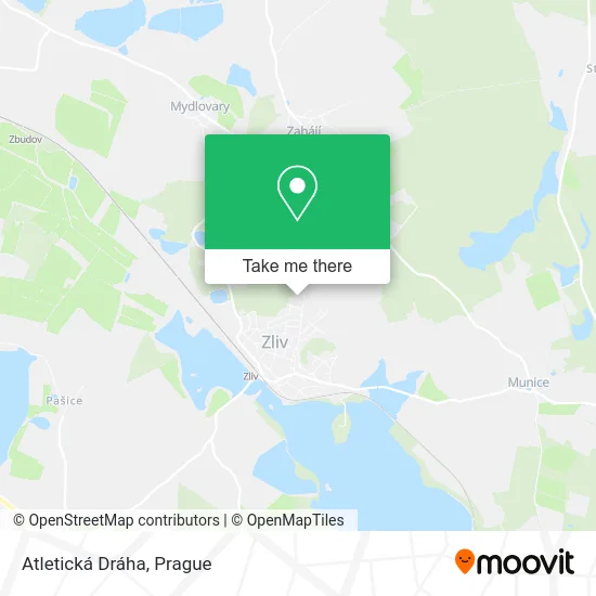 Карта Atletická Dráha