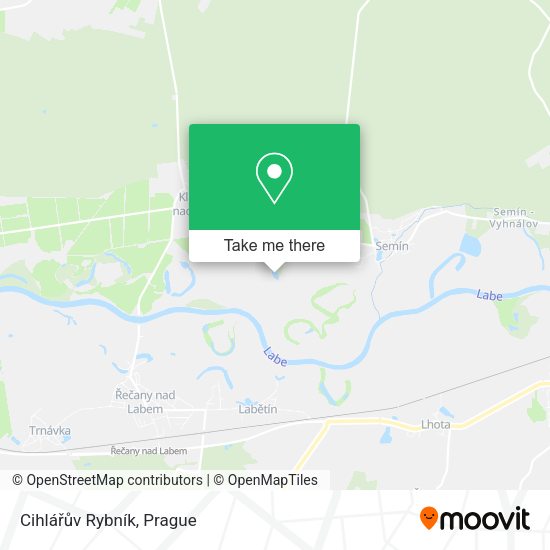 Cihlářův Rybník map